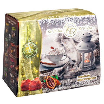 конфеты MATHEZ PoD'Aree НГ Трюфель классический 160 г 1/12 конфеты MATHEZ PoD'Aree НГ Трюфель классический 160 г 1/12