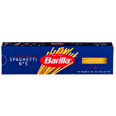 изделия макаронные BARILLA SPAGHETTI №5 450 г 1/24