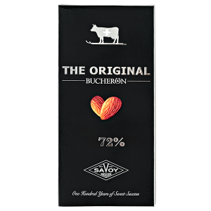 шоколад THE ORIGINAL 72% Горький c миндалем 90 г 1/10