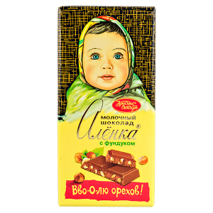 шоколад Аленка с фундуком 200 г 1/17