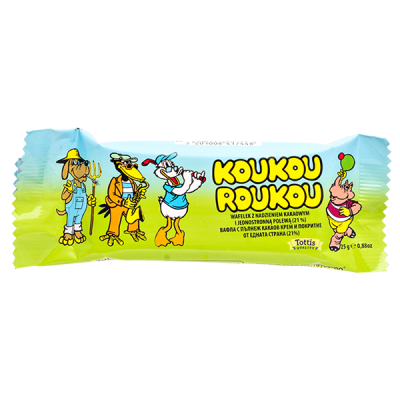 вафли KOUKOUROUKOU 25 г 1/20 вафли KOUKOUROUKOU 25 г 1/20