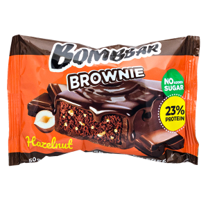 Печенье Bombbar BROWNIE Hazelnut 50 г 1/10