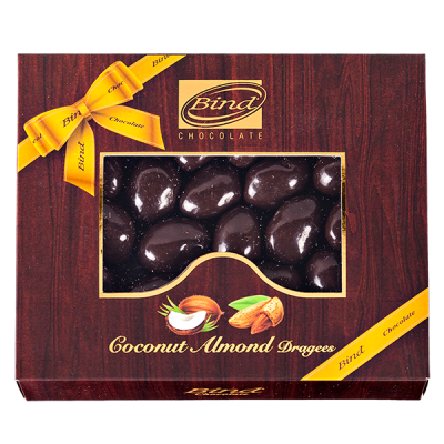 конфеты BIND CHOCOLATE Coconut Almond Dragees 100 г 1/12