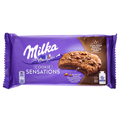 печенье Милка Sensations soft inside choco 156 г 1/12 печенье Милка Sensations soft inside choco 156 г 1/12