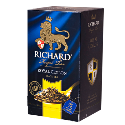 чай RICHARD 'ROYAL CEYLON' 25 пакетиков 1/12