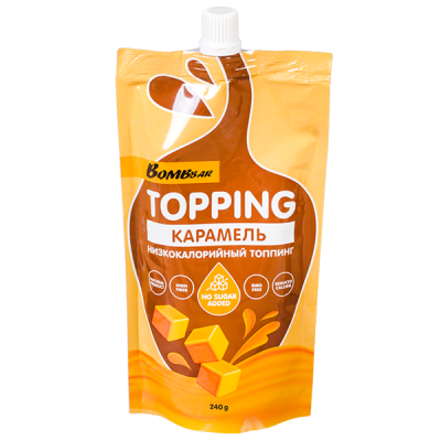 Топпинг Bombbar Карамель 240 г 1/10 Топпинг Bombbar Карамель 240 г 1/10