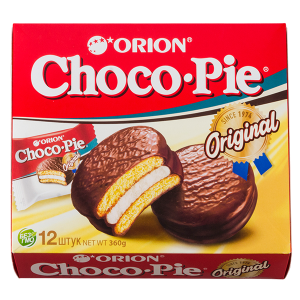 печенье ORION Choco-Pie Original 360 г 1/8 печенье ORION Choco-Pie Original 360 г 1/8