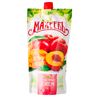 джем МАХЕЕВЪ персик-манго 300 г 1/16