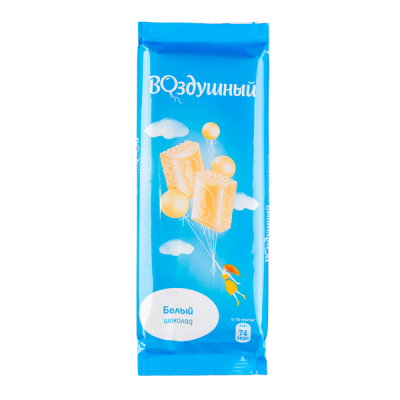 шоколад Воздушный Белый 80 г 1/20