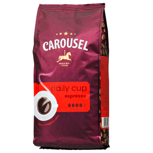 кофе CAROUSEL Espresso 1 кг зерно 1/8