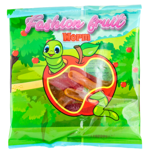 Мармелад FASHION FRUIT Worm 100 г 1/25