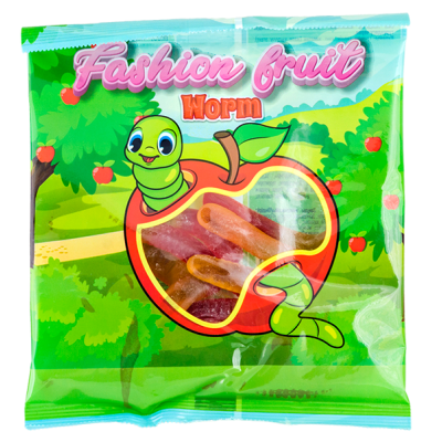Мармелад FASHION FRUIT Worm 100 г 1/25