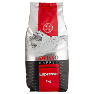 кофе SWISSO KAFFEE ESPRESSO 1 кг зерно 1/8