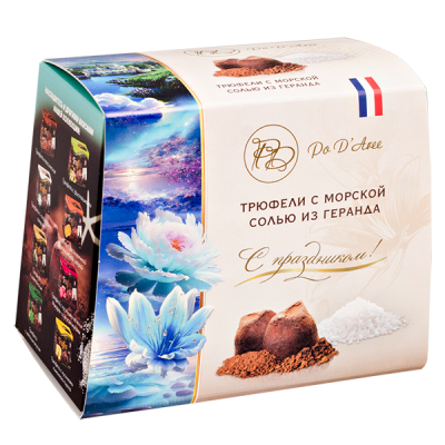 конфеты MATHEZ PoD'Aree Трюфель с морской солью из Геранда 160 г 1/12 конфеты MATHEZ PoD'Aree Трюфель с морской солью из Геранда 160 г 1/12