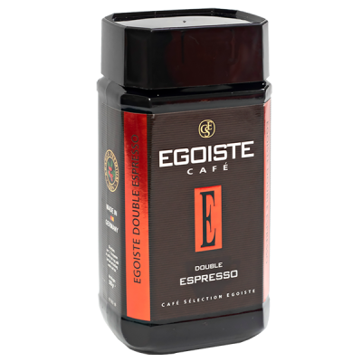 кофе растворимый EGOISTE DOUBLE ESPRESSO 100 г ст/б 1/12