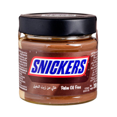 паста шоколадная SNICKERS 200 г 1/6