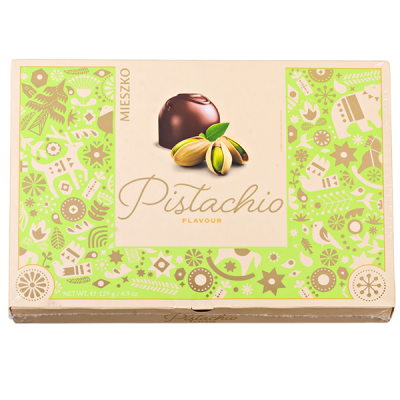 конфеты MIESZKO НГ PISTACHIO flavour (бол) 139 г 1/13