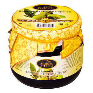 варенье AMRITA из грецких орехов 440 г 1/12