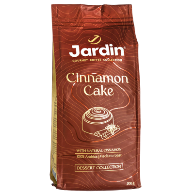 кофе JARDIN Cinnamon Cake 200 г молотый 1/10 кофе JARDIN Cinnamon Cake 200 г молотый 1/10