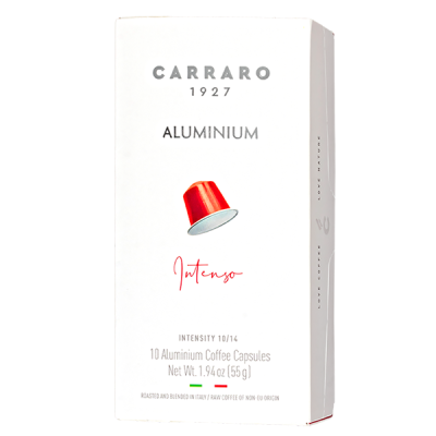 кофе капсулы CARRARO INTENSO (10 алюминиевых капсул)