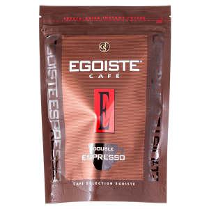 кофе растворимый EGOISTE DOUBLE ESPRESSO 70 г м/у 1/12