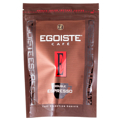 кофе растворимый EGOISTE DOUBLE ESPRESSO 70 г м/у 1/12