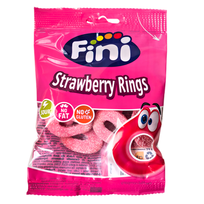 Мармелад FINI Strawberry rings 90 г 1/12