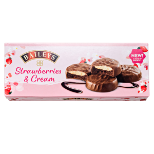 печенье BAILEYS CREAMS Strawberries & Cream 128 г 1/14 печенье BAILEYS CREAMS Strawberries & Cream 128 г 1/14