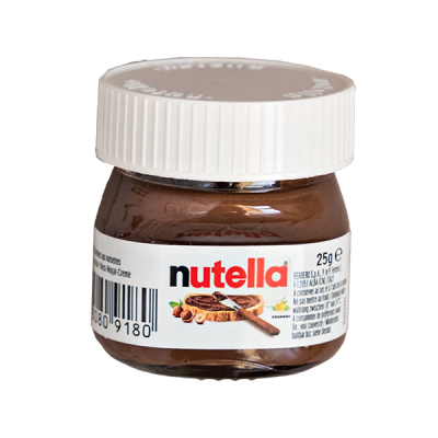ореховая паста Nutella 25 г ст/б 1/64