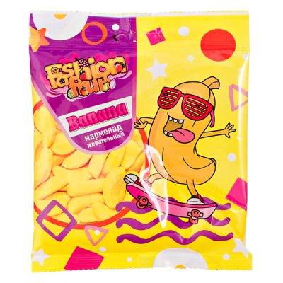 Мармелад FASHION FRUIT Banana 100 г 1/25