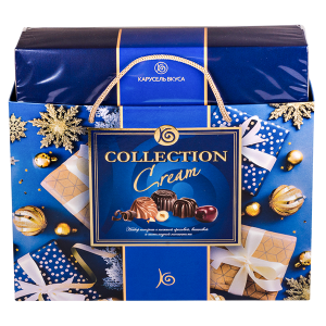 конфеты Карусель Вкуса COLLECTION сумка синяя 180 г 1/10