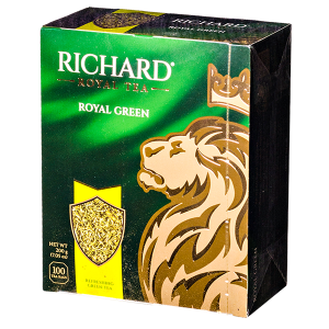 чай RICHARD 'ROYAL GREEN' 100 пакетиков 1/6