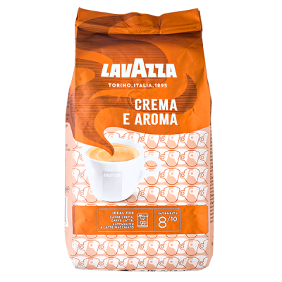 кофе LAVAZZA CREMA E AROMA 1 кг зерно 1/6