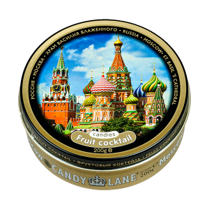 Карамель CANDY LANE МОСКВА Fruit Cocktail ж/б 200 г 1/6