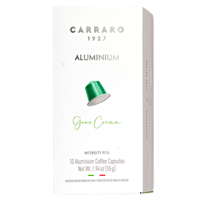 кофе капсулы CARRARO GRAN CREMA (10 алюминиевых капсул)