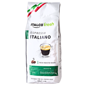 кофе ITALCO ESPRESSO ITALIANO 1 кг зерно 1/6 кофе ITALCO ESPRESSO ITALIANO 1 кг зерно 1/6