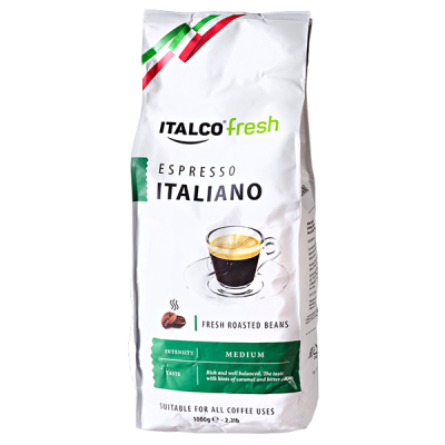кофе ITALCO ESPRESSO ITALIANO 1 кг зерно 1/6