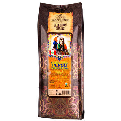 кофе BROCELIANDE PEROU 1 кг зерно 1/6