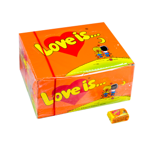 жевательная резинка LOVE IS... 1/100 жевательная резинка LOVE IS... 1/100