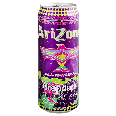 напиток ARIZONA Grapeade 650 мл Ж/Б 1/24