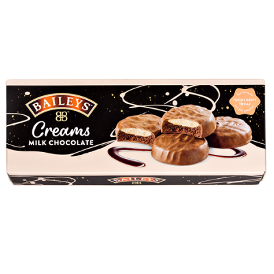 печенье BAILEYS CREAMS Milk Chocolate 128 г 1/14 печенье BAILEYS CREAMS Milk Chocolate 128 г 1/14