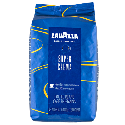 кофе LAVAZZA SUPER CREMA 1 кг зерно 1/6