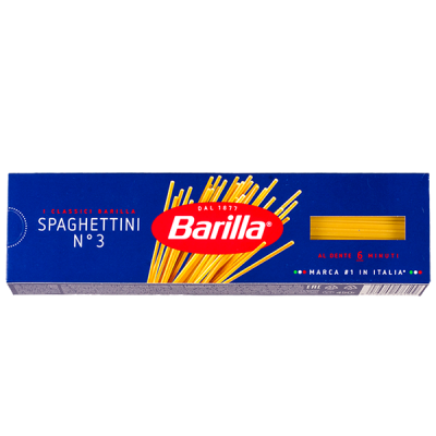 изделия макаронные BARILLA SPAGHETTINI №3 450 г 1/24