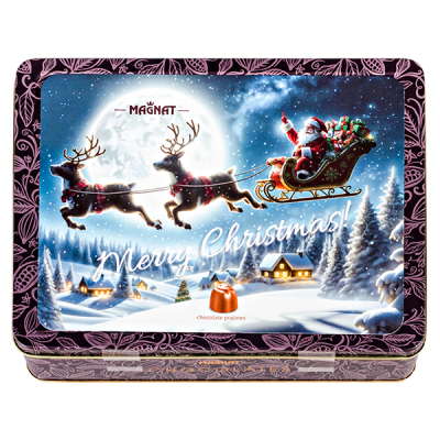 конфеты MAGNAT Happy Holidays ж/б 266 г 1/4