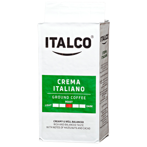кофе ITALCO CREMA ITALIANO 250 г молотый 1/10 кофе ITALCO CREMA ITALIANO 250 г молотый 1/10