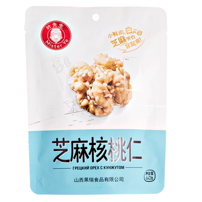 Mister Ye Грецкий орех с кунжутом 60 г 1/40