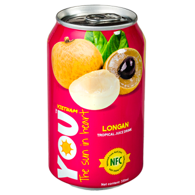 напиток YOU VIETNAM Longan 330 мл Ж/Б 1/24