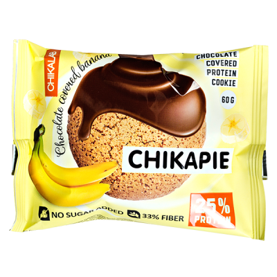 Печенье Chikapie глазированное Chocolate&Banana 60 г 1/9