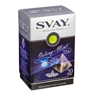 чай SVAY 'Зеленый Улун с Мятой' 20 пирамидок 1/12