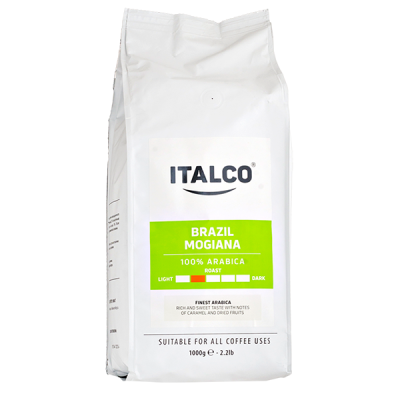 кофе ITALCO BRAZIL MOGIANA 1 кг зерно 1/6